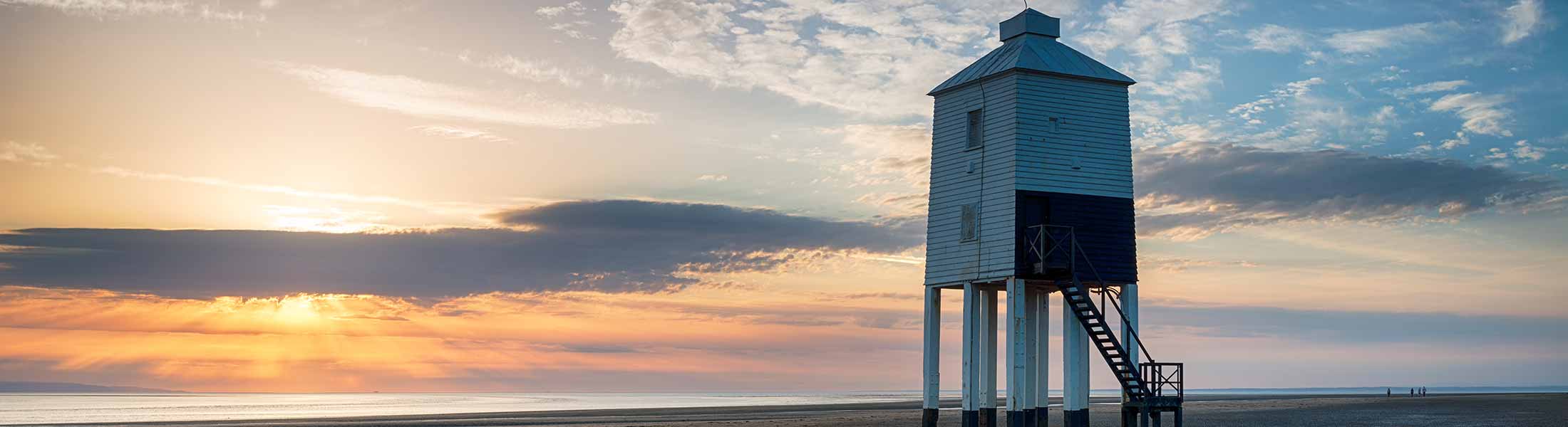 Sunset at Burnham On Sea